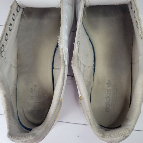 Adidas Stan Smith white marble gold metallic womens 8.5 - Picture 8 of 9